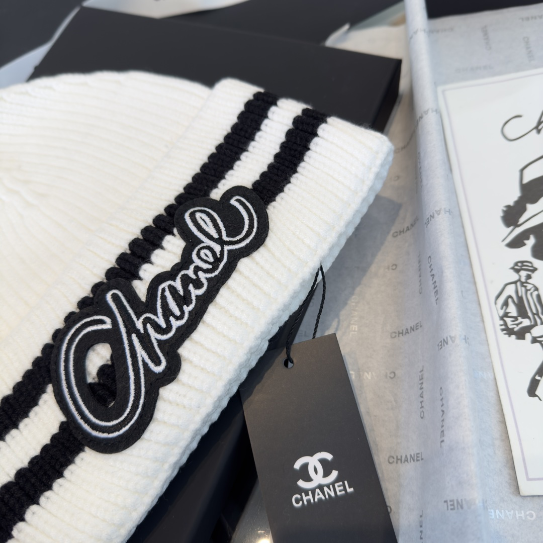 P Chanel香奈儿新款毛线帽