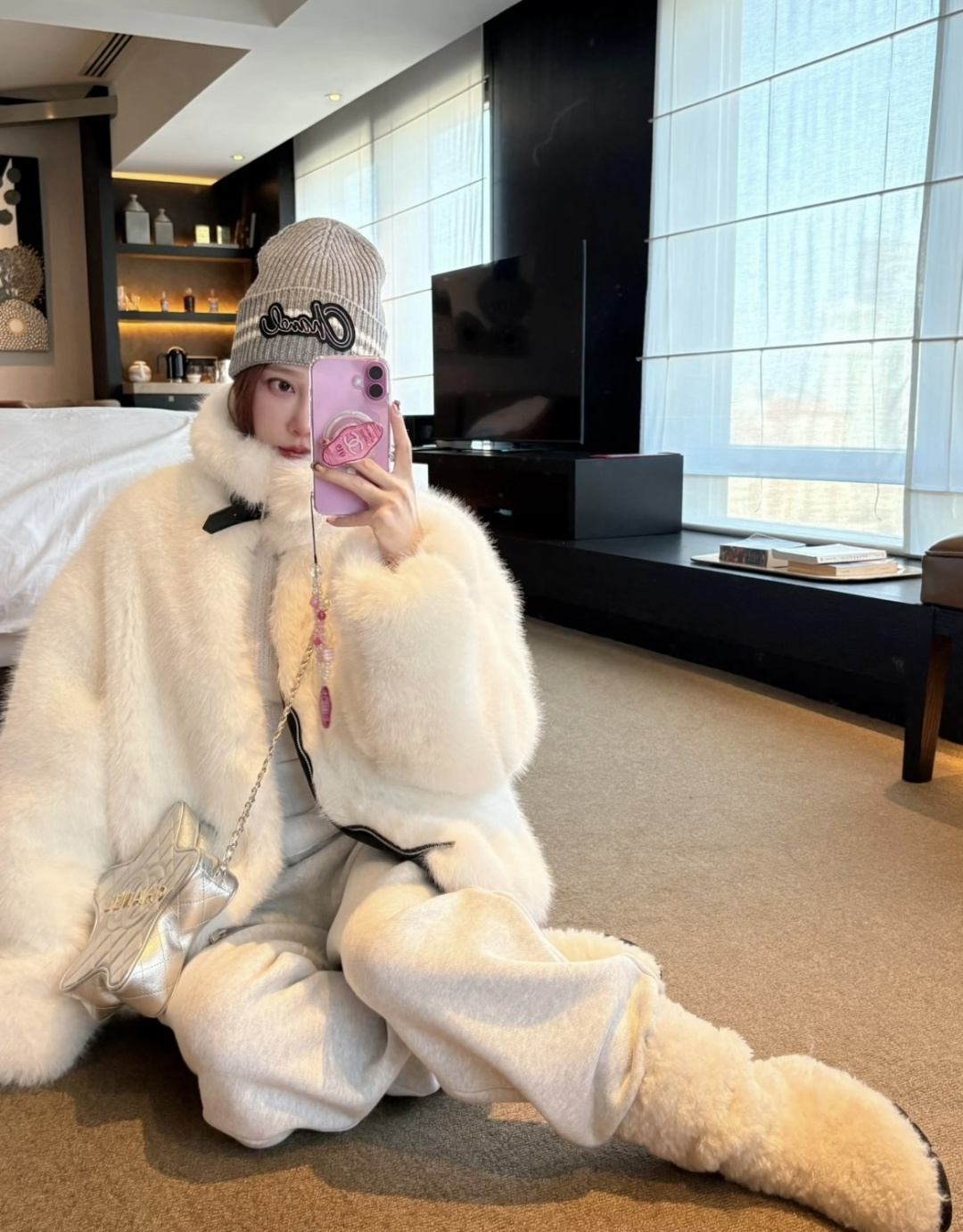 P Chanel香奈儿新款毛线帽