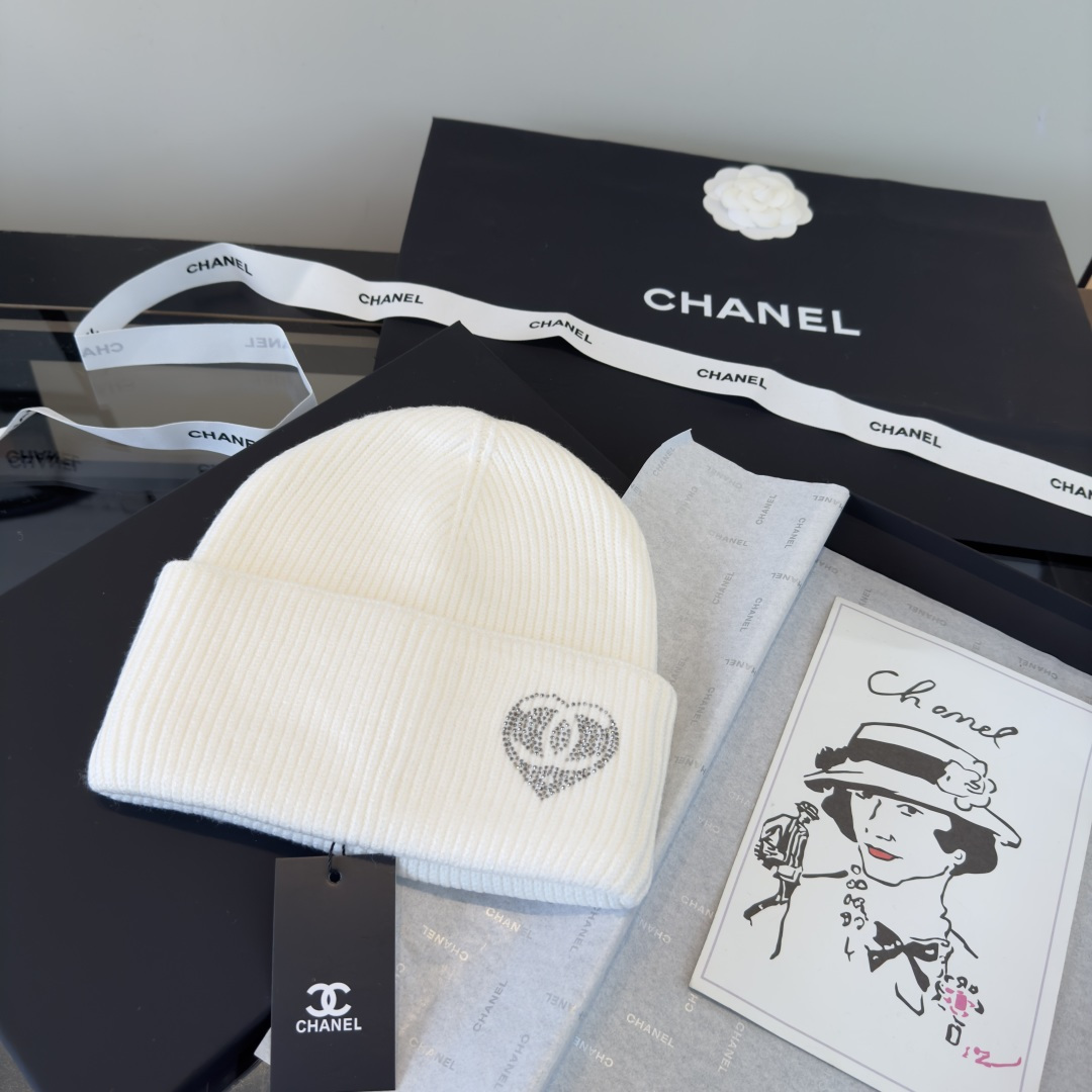 P Chanel香奈儿新款毛线帽