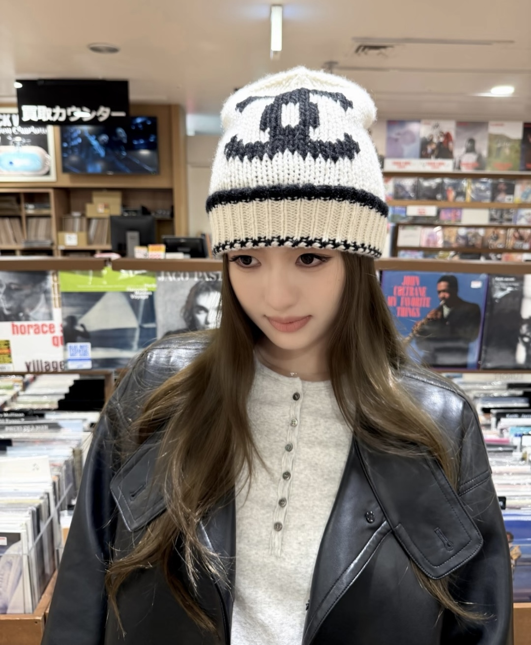 P Chanel香奈儿新款毛线帽