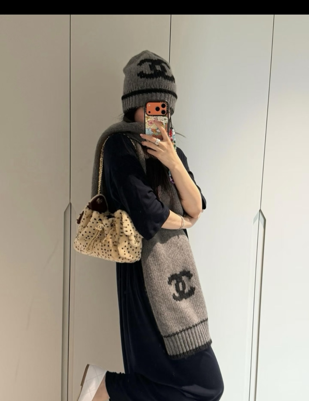 P Chanel香奈儿新款毛线帽