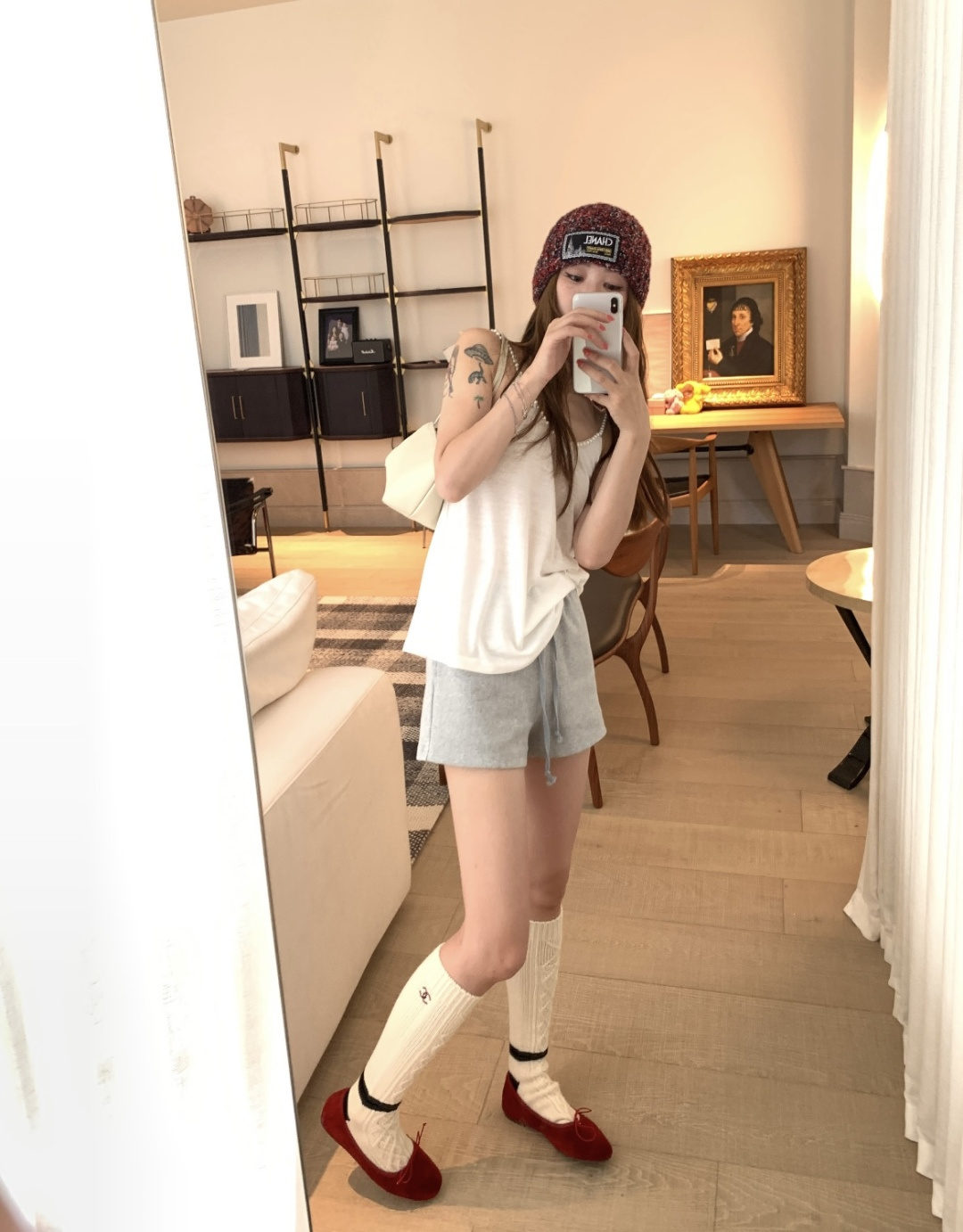 P Chanel香奈儿新款针织毛线帽