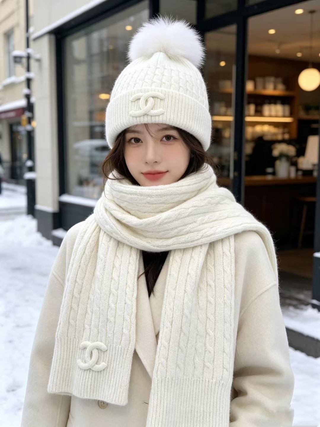 Chanel香奈儿套装秋冬款70%羊毛，30%兔毛 高品质定制！这款必定是极简主义的最爱 干净，利索，时尚百搭，绝对不挑