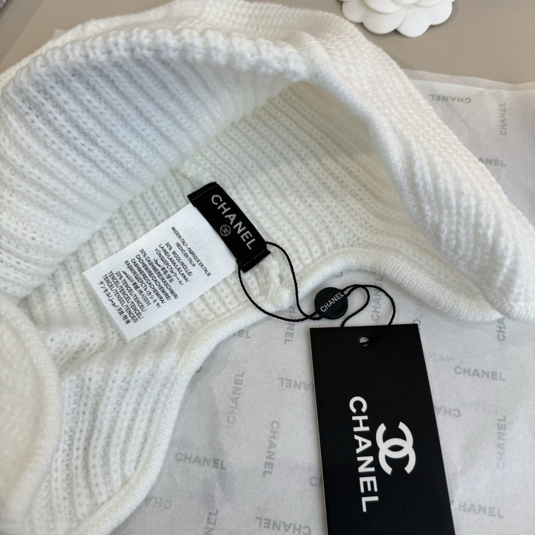 Chanel香奈儿针织毛线帽、护耳帽