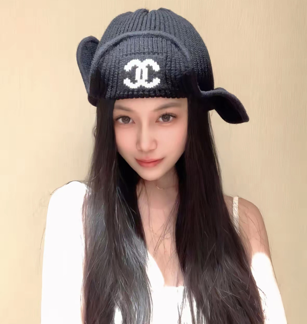 Chanel香奈儿针织毛线帽、护耳帽