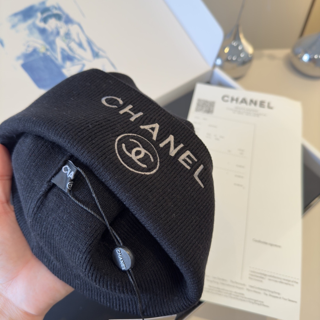 Chanel香奈儿针织毛线帽