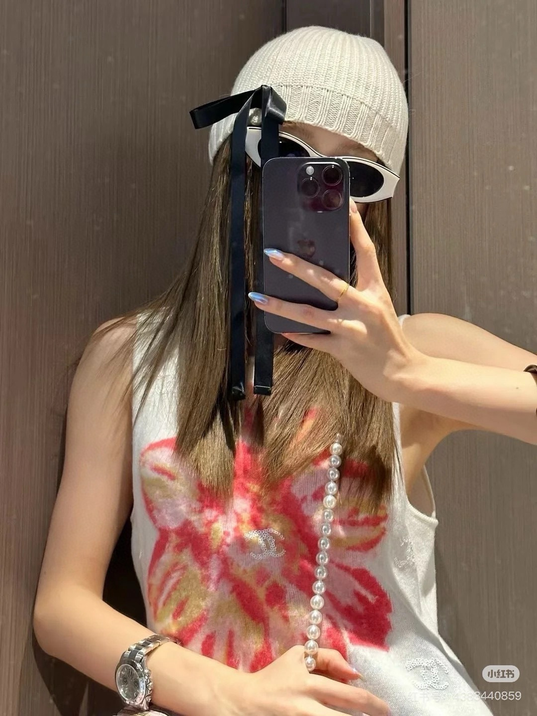 Chanel香奈儿新款毛线帽