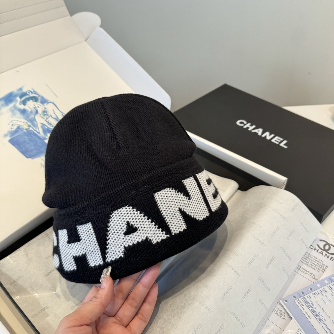Chanel香奈儿新款毛线帽
