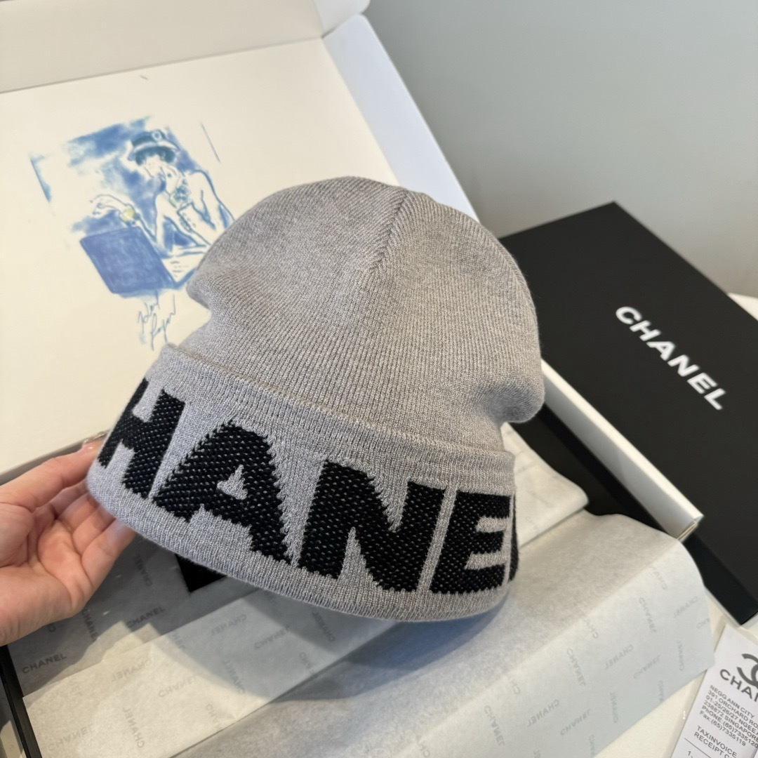Chanel香奈儿新款毛线帽