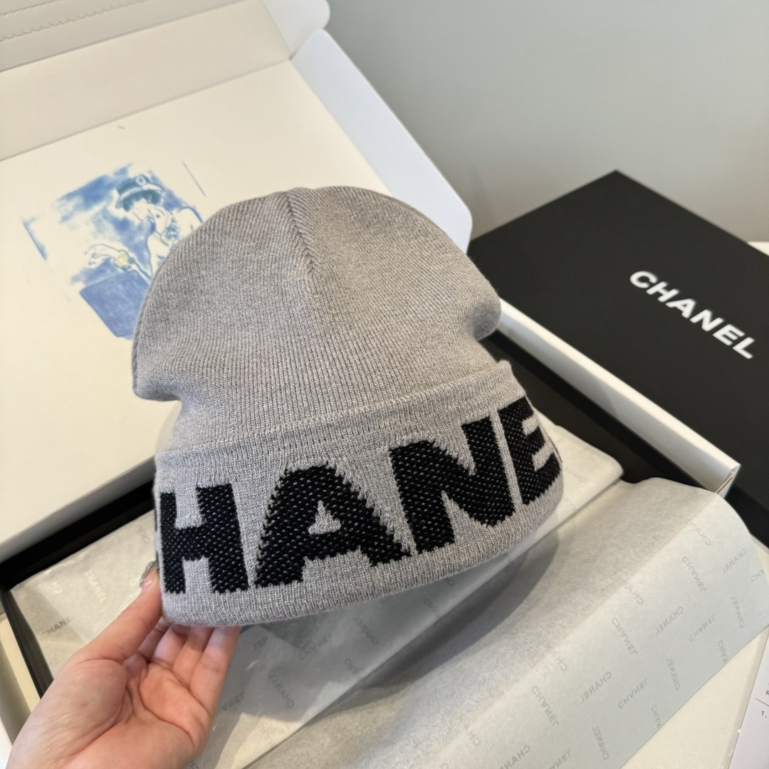 Chanel香奈儿新款毛线帽