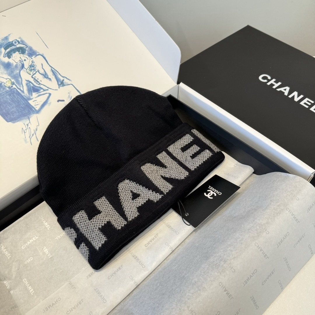 Chanel香奈儿新款毛线帽