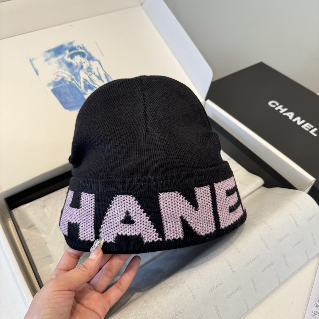 Chanel香奈儿新款毛线帽
