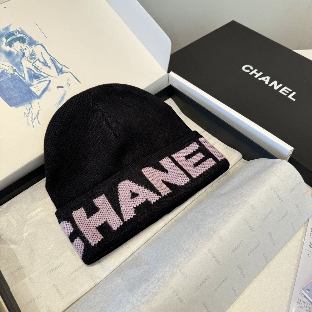Chanel香奈儿新款毛线帽