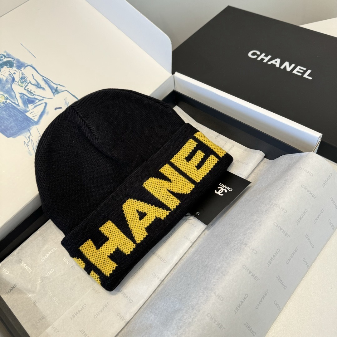 Chanel香奈儿新款毛线帽