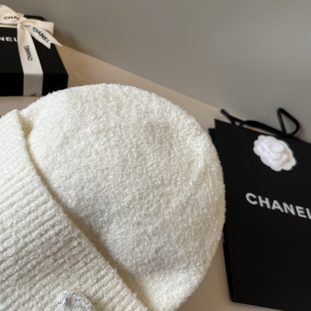 Chanel香奈儿新款毛线帽