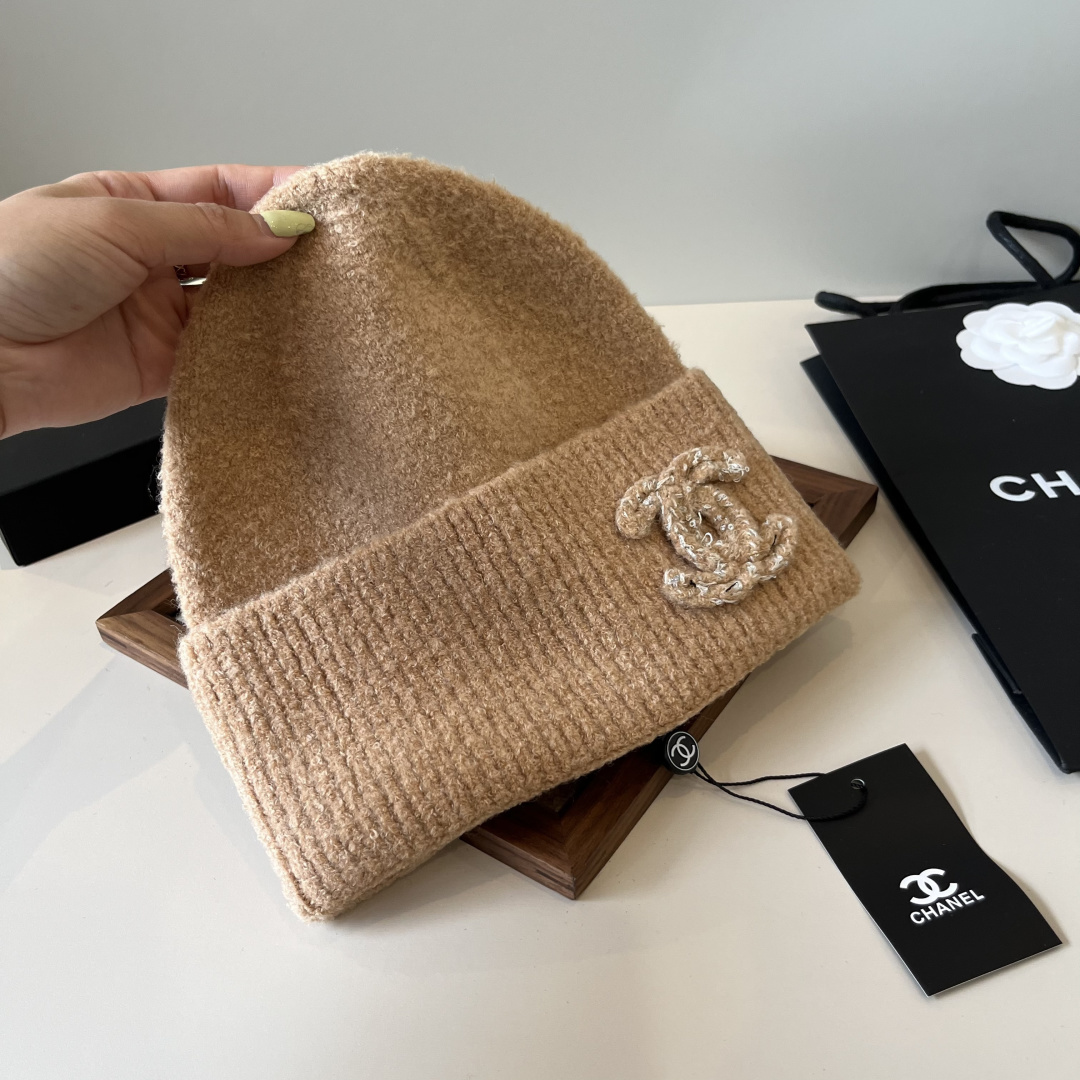 Chanel香奈儿新款毛线帽
