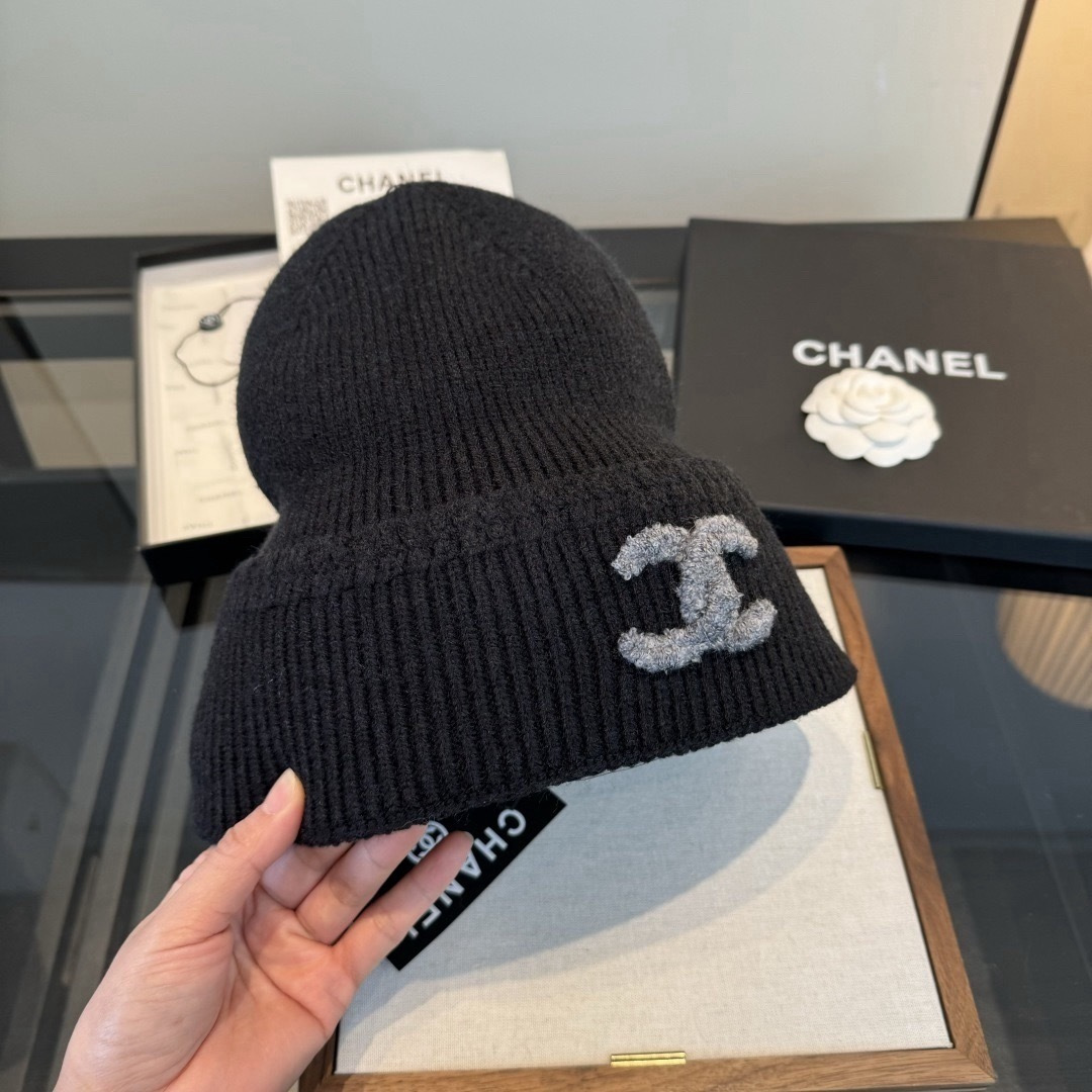 Chanel香奈儿新款毛线帽