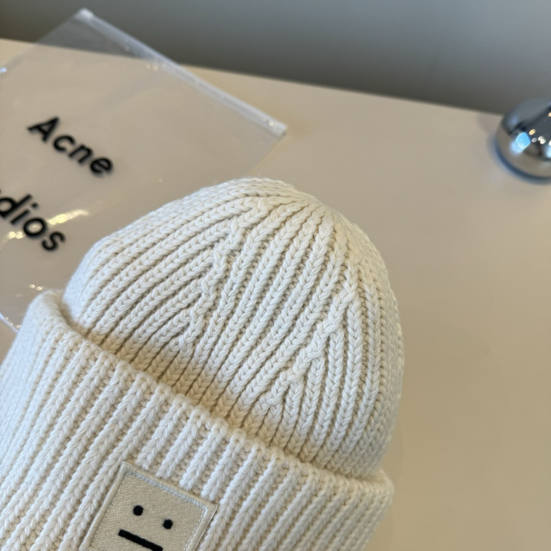Acne Studios 新款毛线帽，官方1:1，开模打造，跑量5色