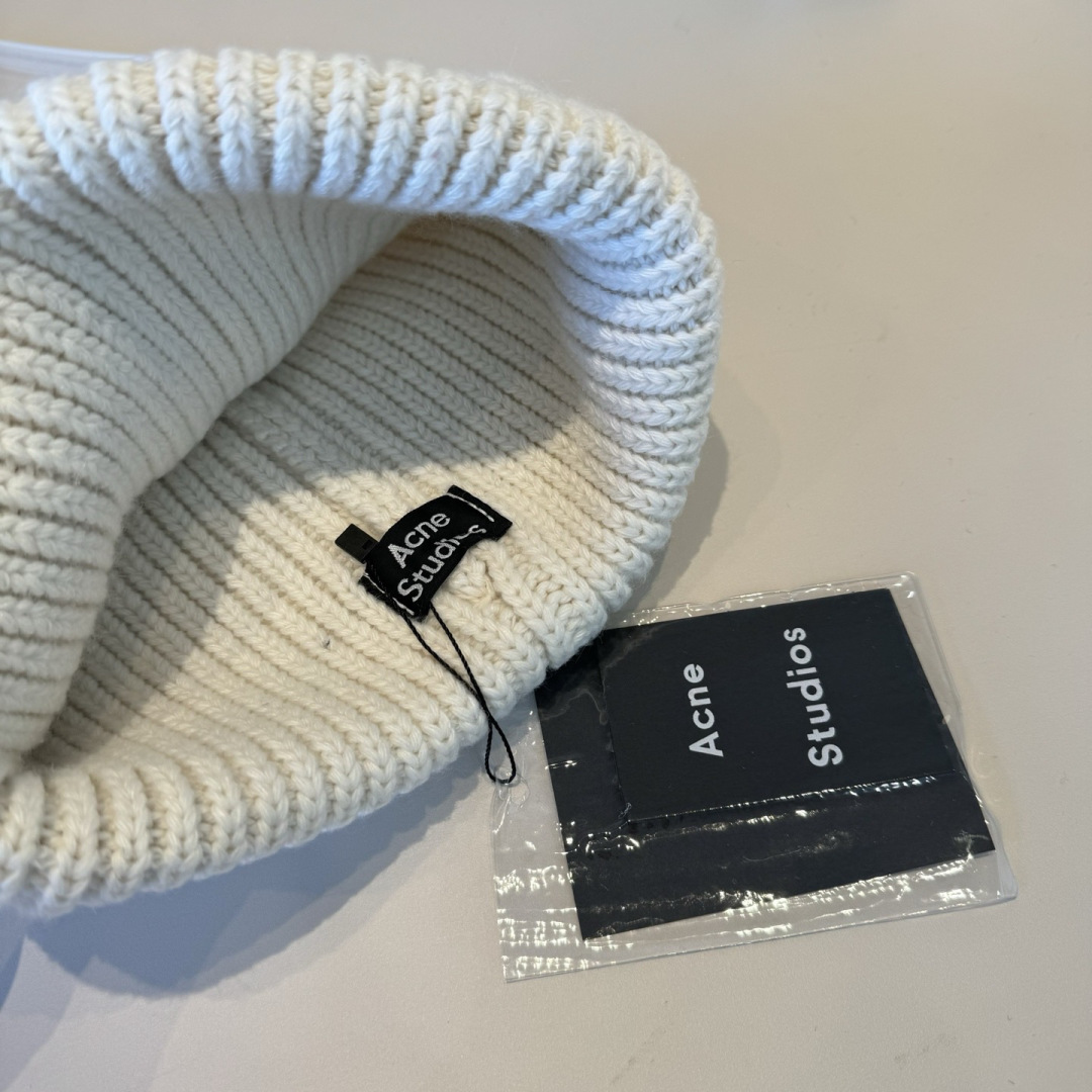 Acne Studios 新款毛线帽，官方1:1，开模打造，跑量5色