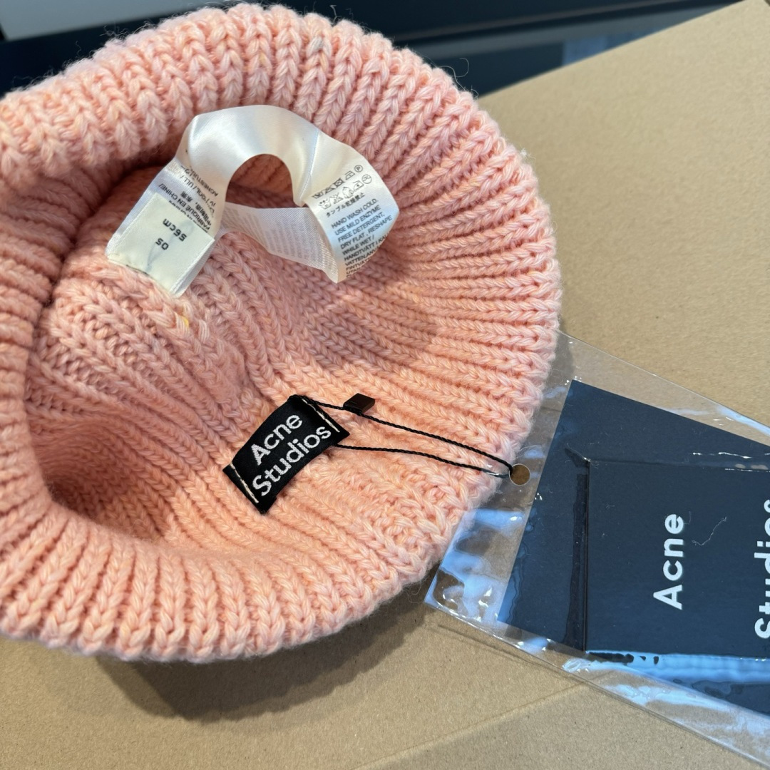 Acne Studios 新款毛线帽，官方1:1，开模打造，跑量5色