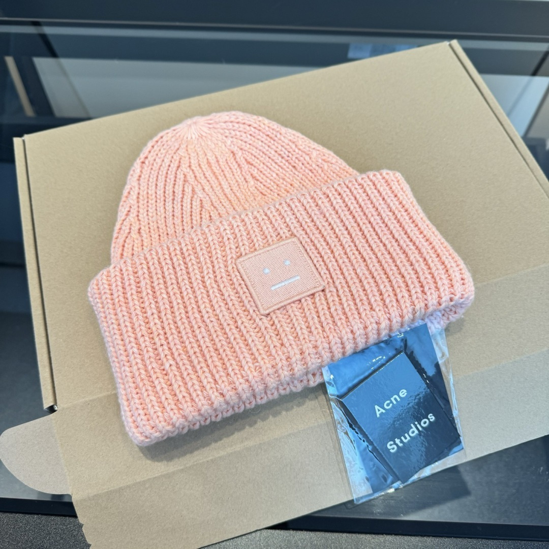 Acne Studios 新款毛线帽，官方1:1，开模打造，跑量5色