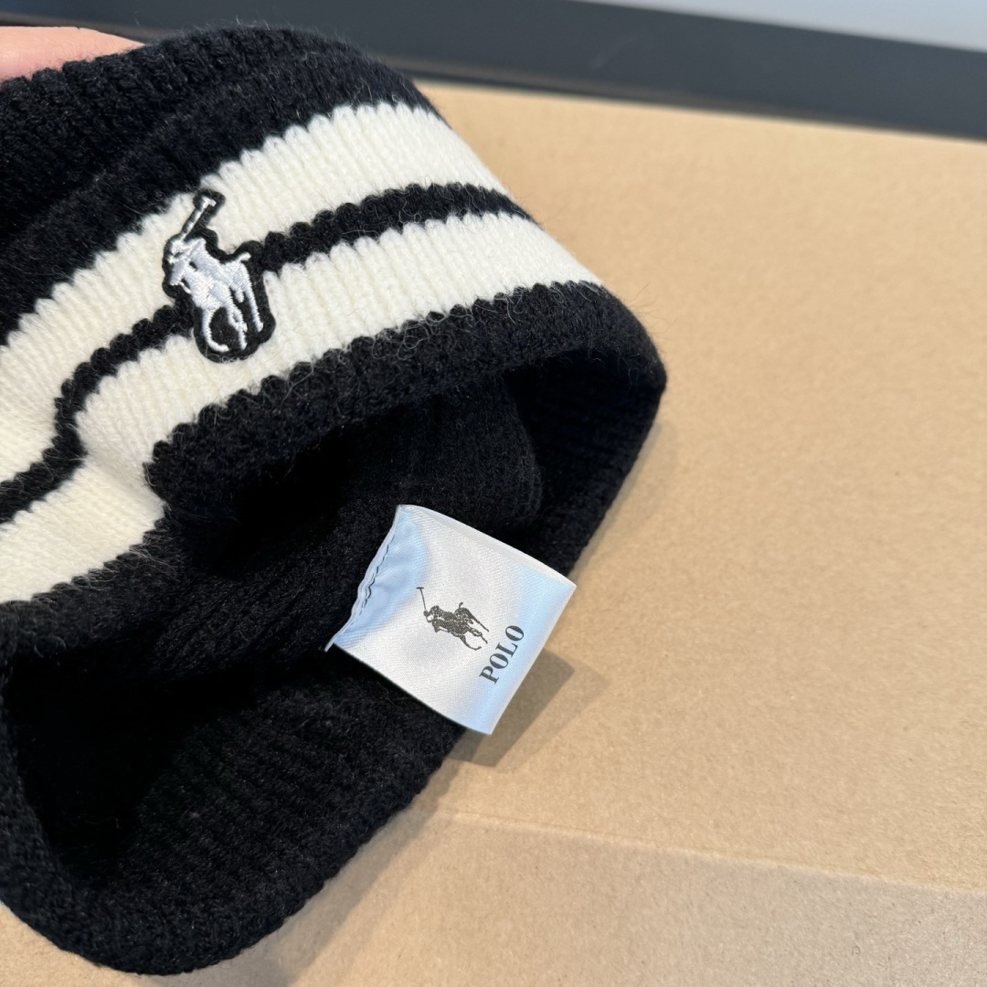 Polo保罗新款毛线帽，跑量款