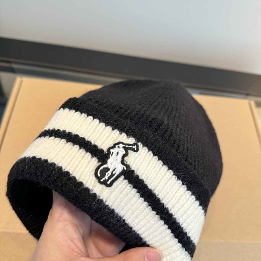 Polo保罗新款毛线帽，跑量款