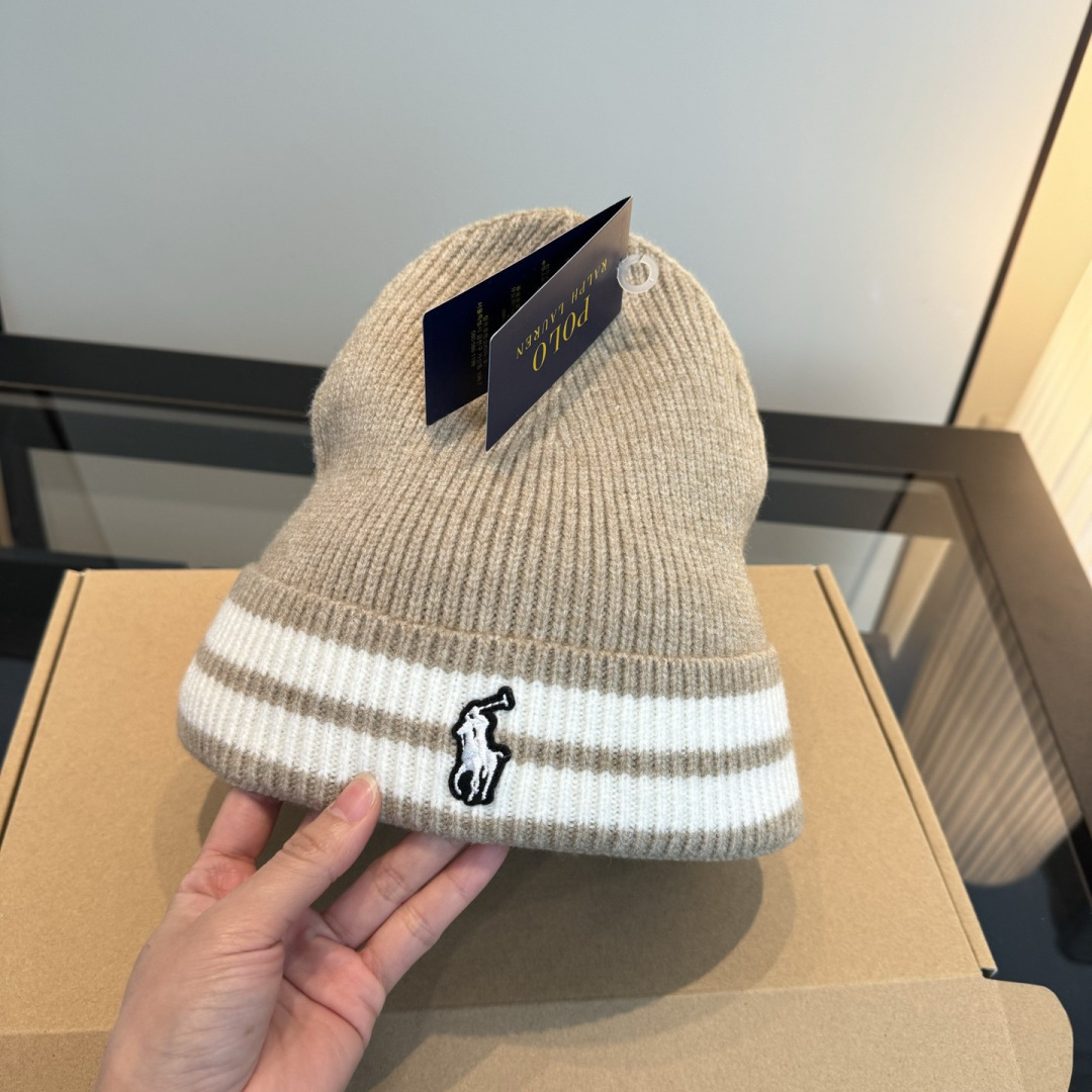 Polo保罗新款毛线帽，跑量款