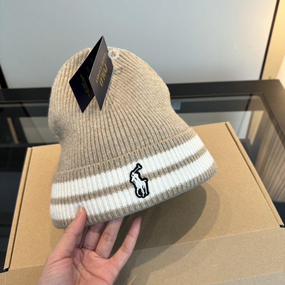 Polo保罗新款毛线帽，跑量款
