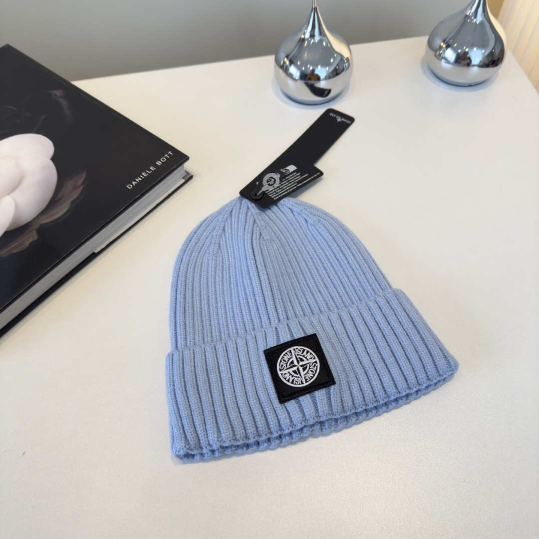 STONE ISLAND石头岛新款毛线帽，经典百搭款