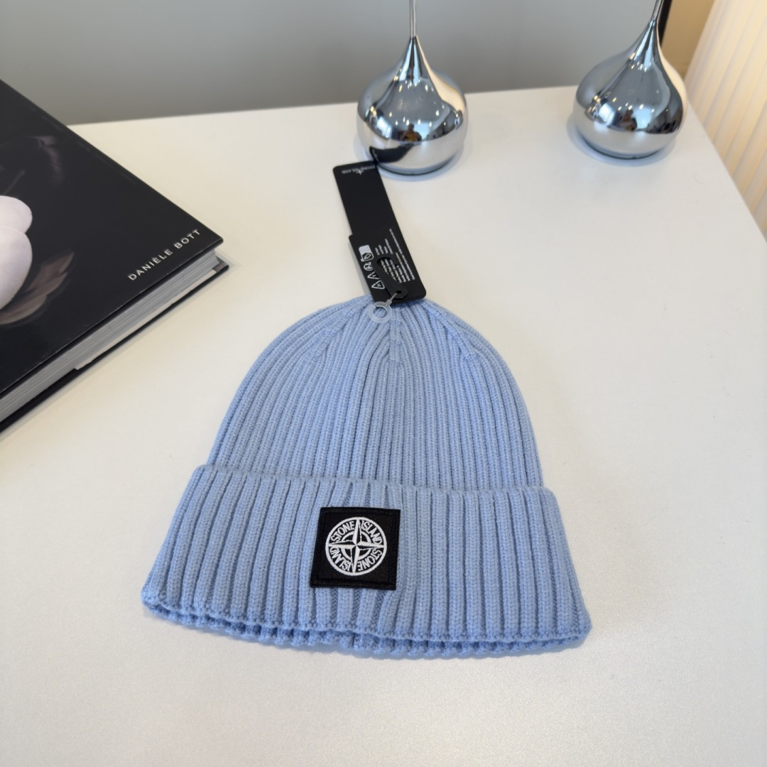STONE ISLAND石头岛新款毛线帽，经典百搭款