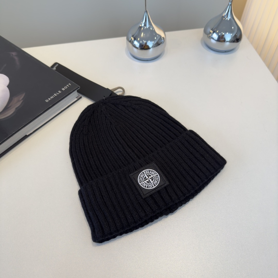 STONE ISLAND石头岛新款毛线帽，经典百搭款