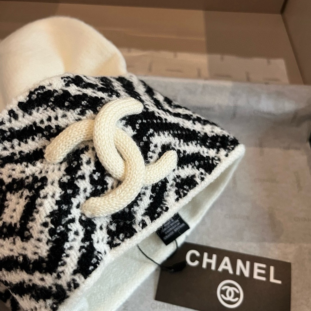 Chanel香奈儿新款毛线帽 