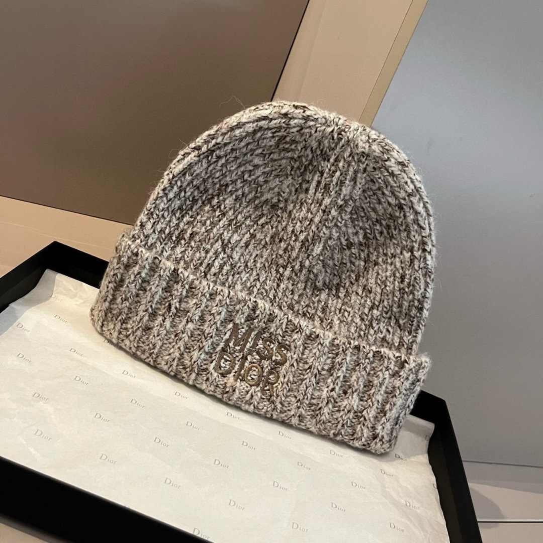 Dior Miss迪奥针织毛线帽，羊毛帽