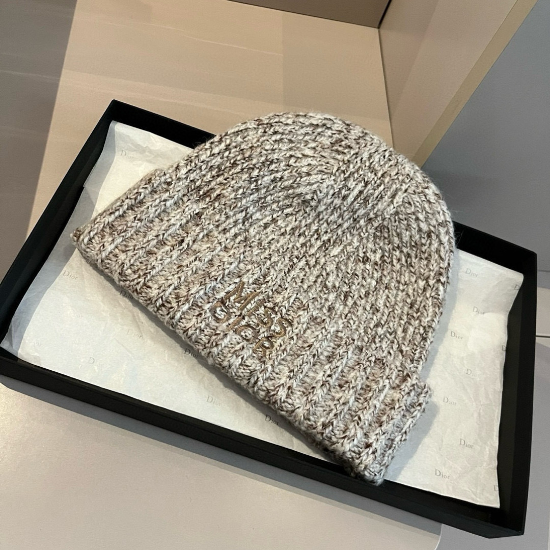 Dior Miss迪奥针织毛线帽，羊毛帽