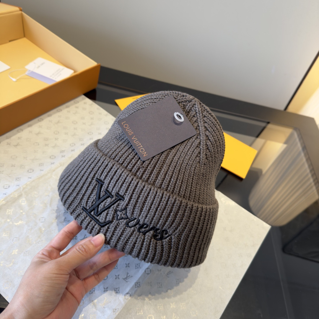 Lv路易斯新款毛线帽
