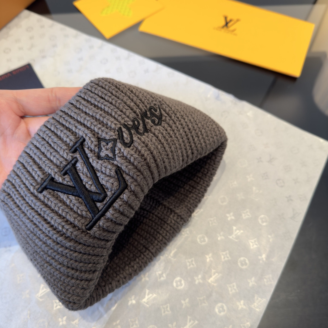 Lv路易斯新款毛线帽