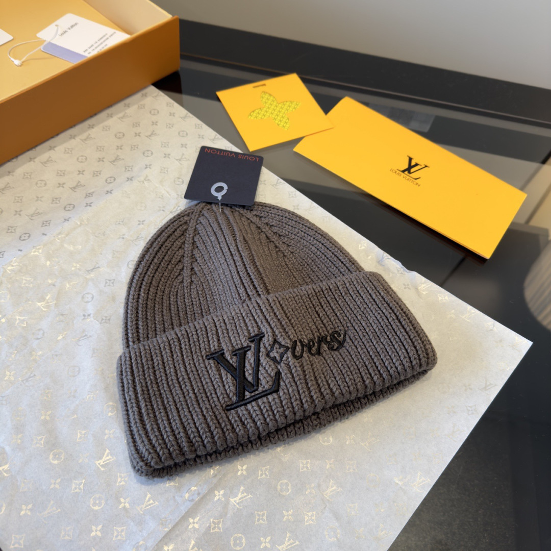 Lv路易斯新款毛线帽