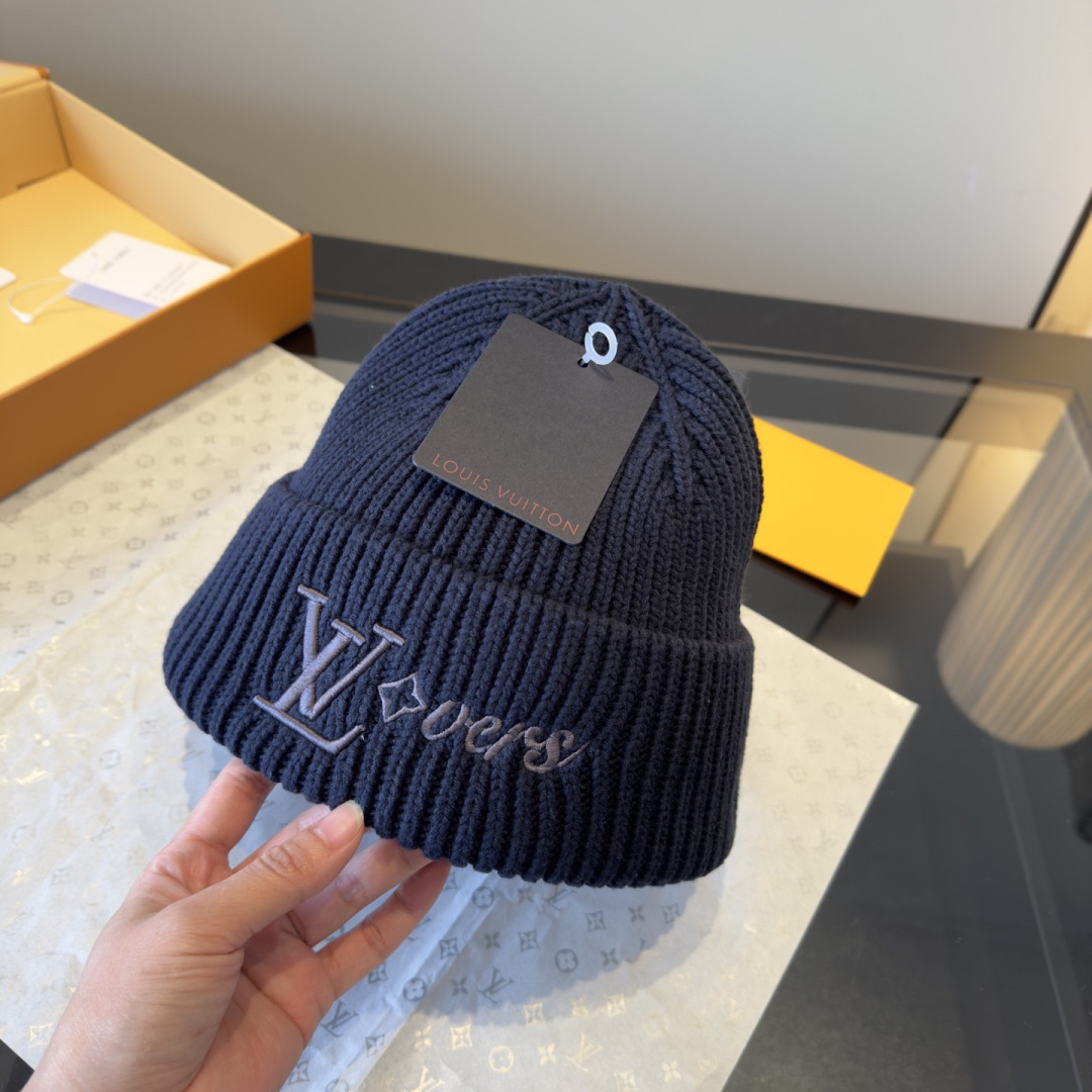 Lv路易斯新款毛线帽