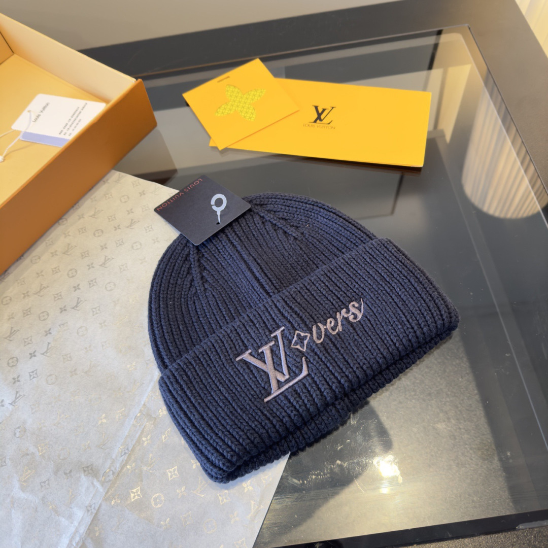 Lv路易斯新款毛线帽