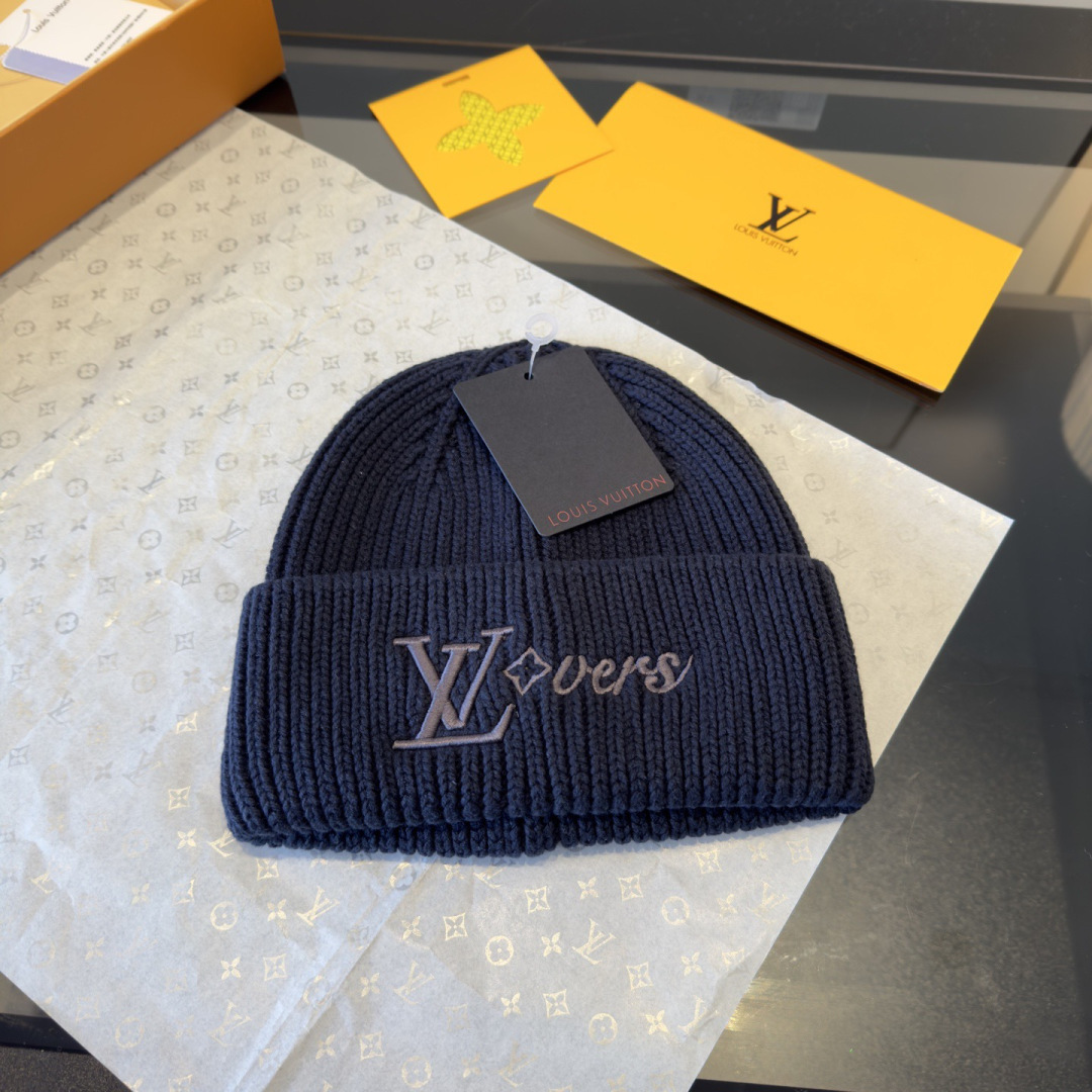 Lv路易斯新款毛线帽