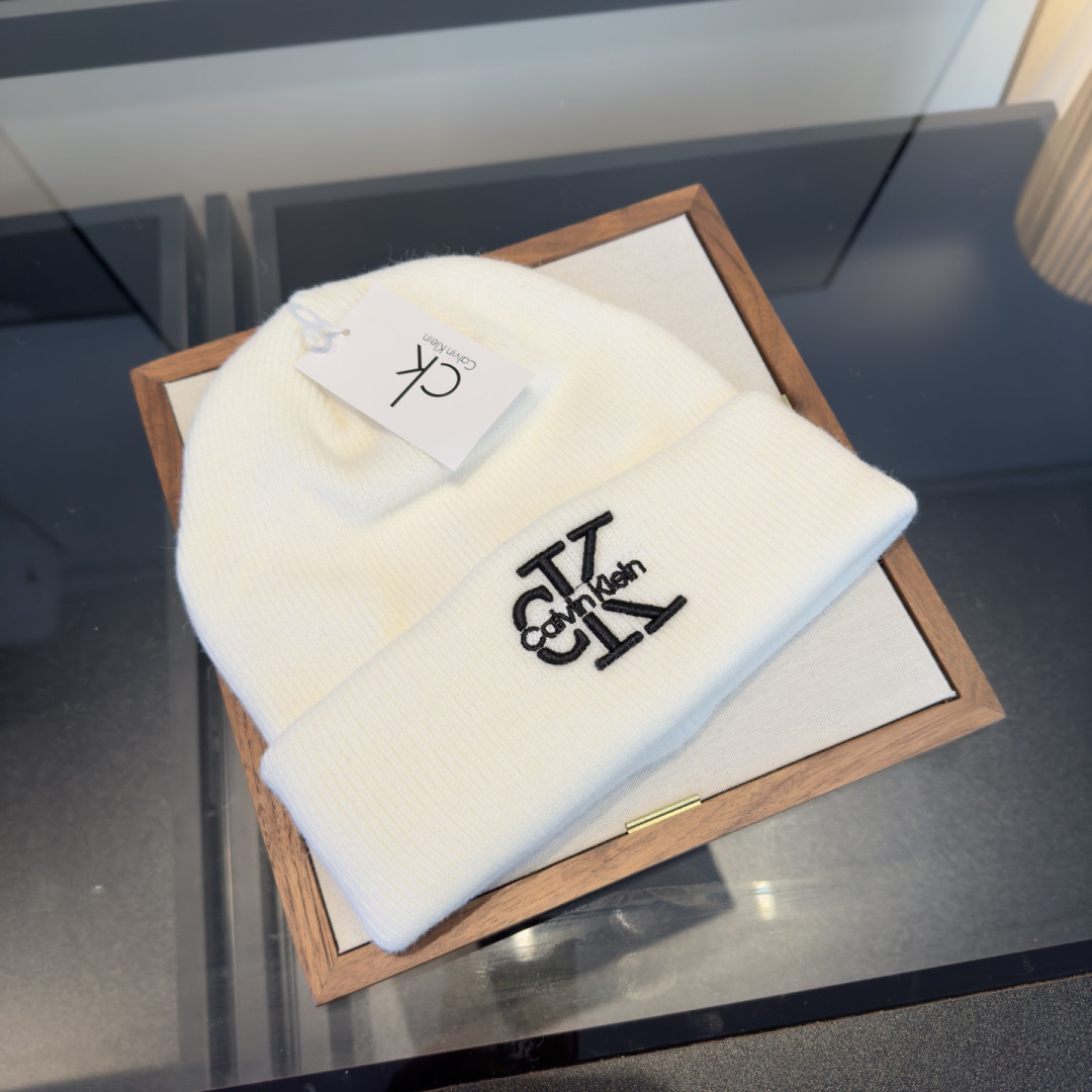 CK潮牌新款毛线帽，头围57cm