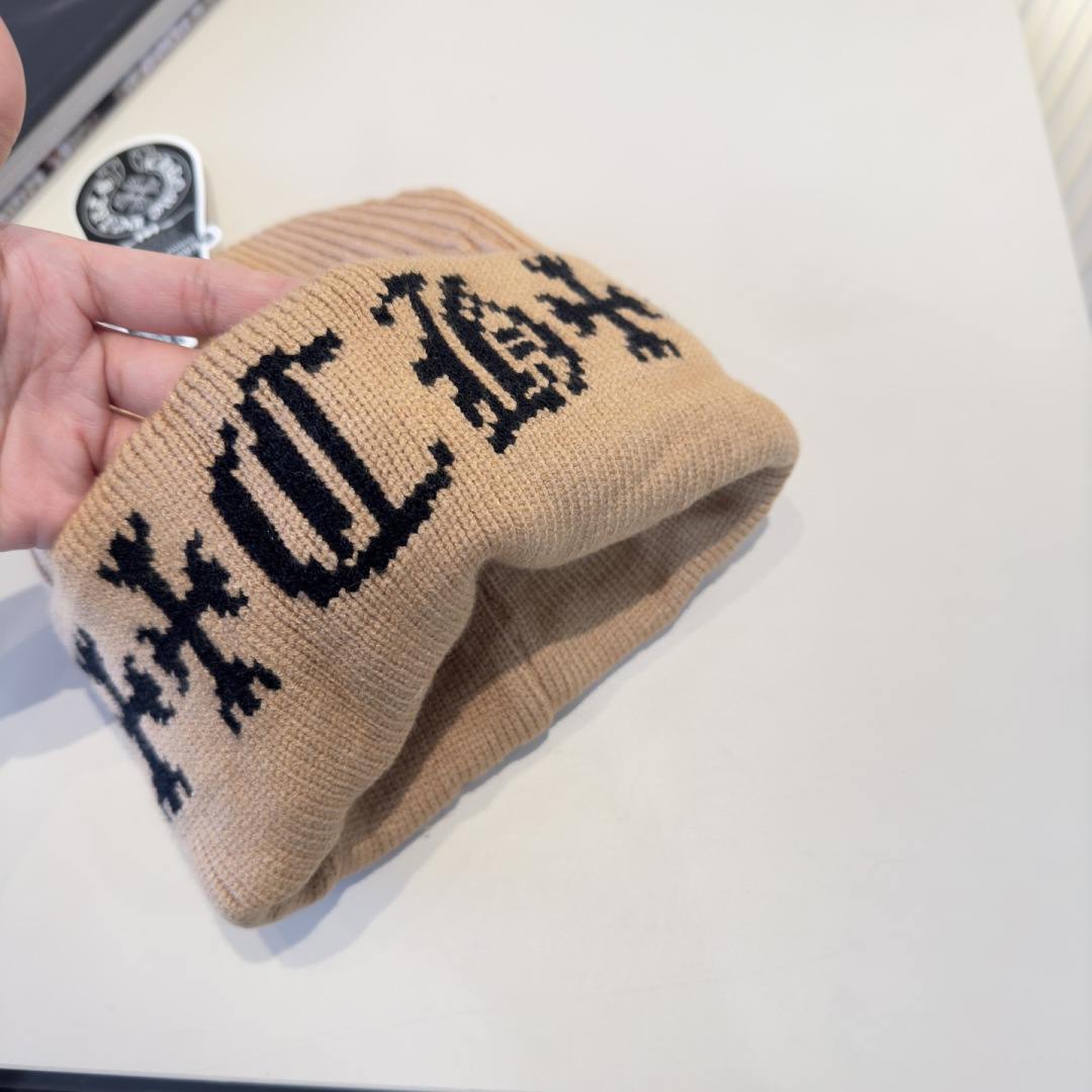 克罗心新款针织毛线帽