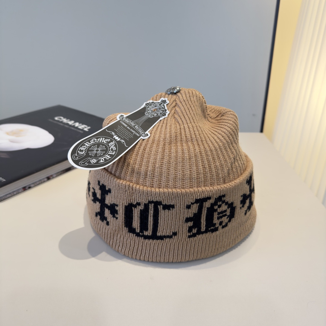 克罗心新款针织毛线帽