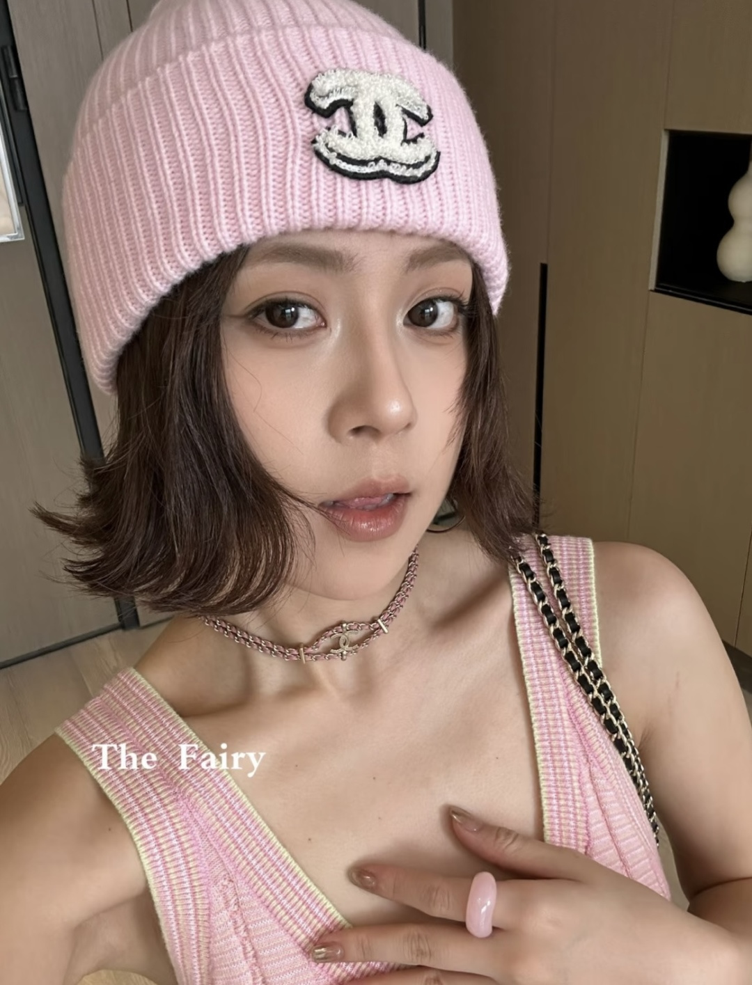 Chanel香奈儿新款毛线帽