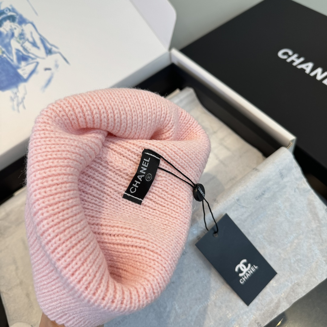 Chanel香奈儿新款毛线帽