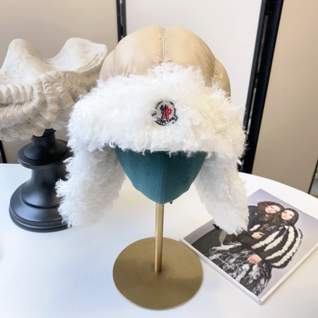 上新ꫛꫀꪝ ❥— 🆕秋冬新款毛毛护耳滑雪护耳帽 💫白色 驼色 红色 黑色 🔥高品质爆款