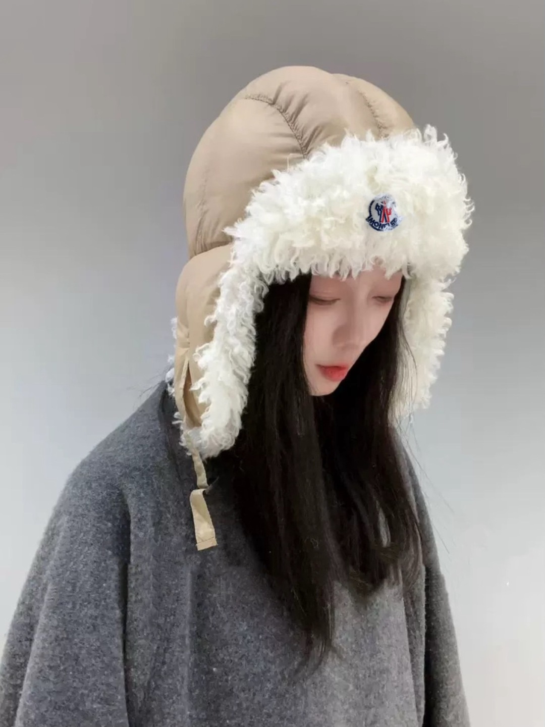 上新ꫛꫀꪝ ❥— 🆕秋冬新款毛毛护耳滑雪护耳帽 💫白色 驼色 红色 黑色 🔥高品质爆款