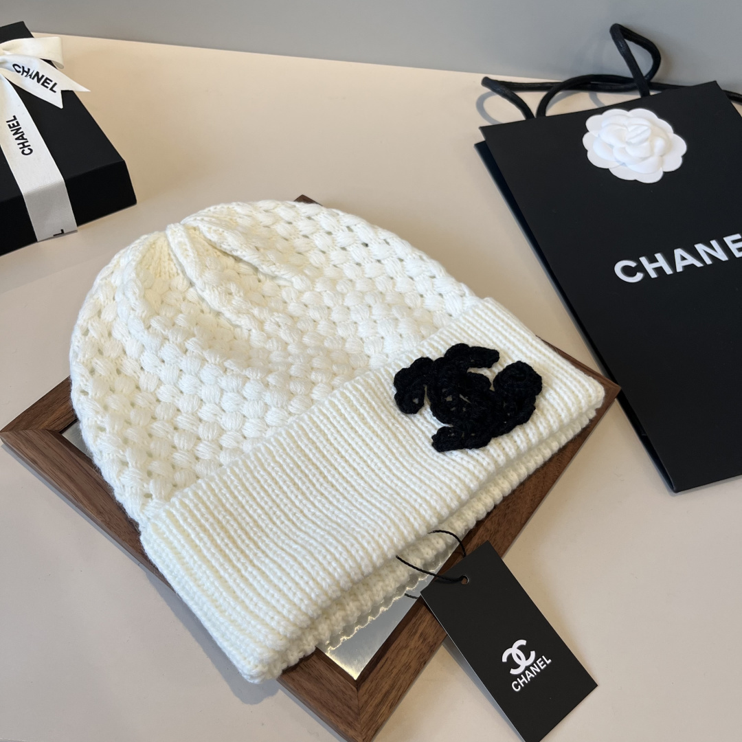 Chanel香奈儿针织毛线帽