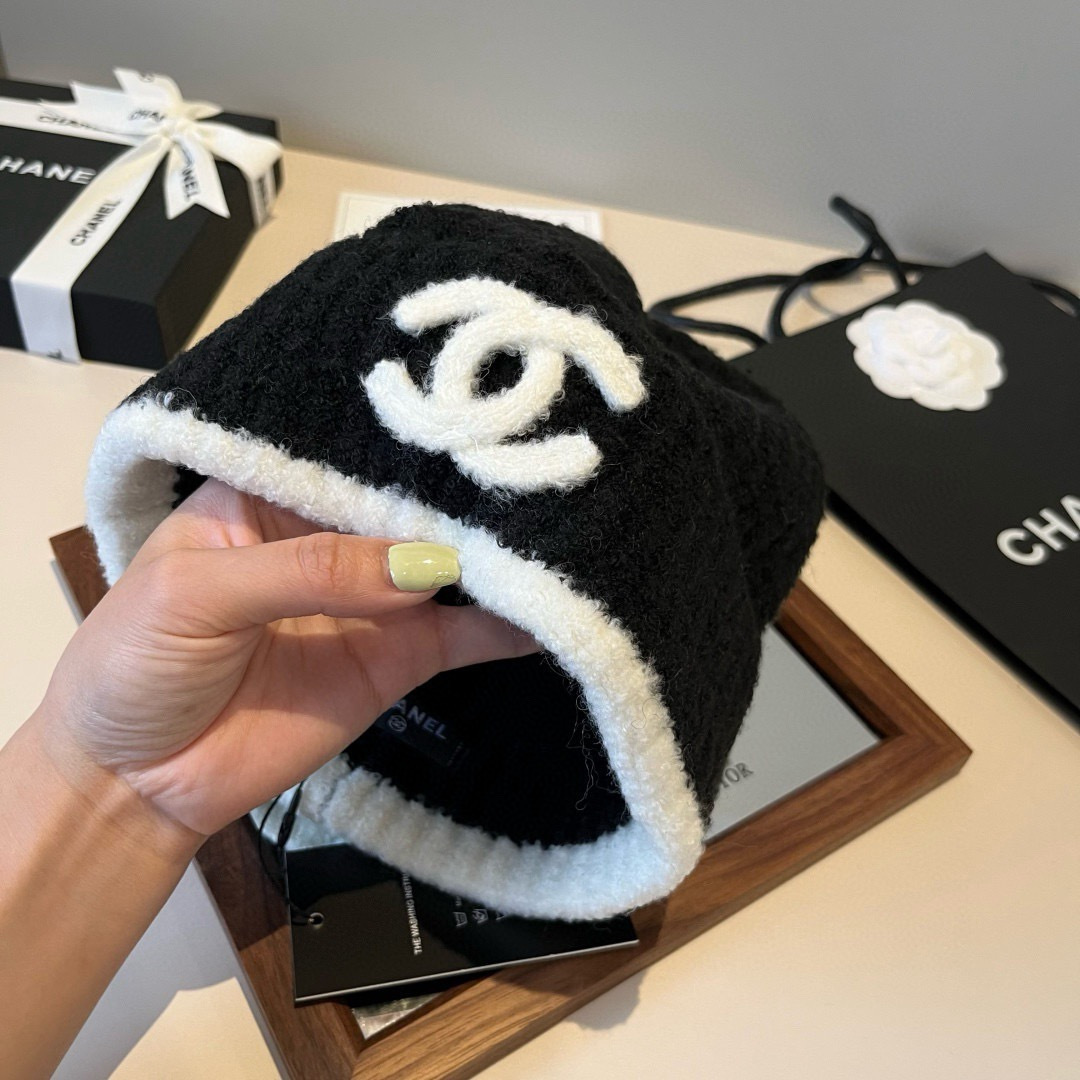 Chanel香奈儿针织毛线帽